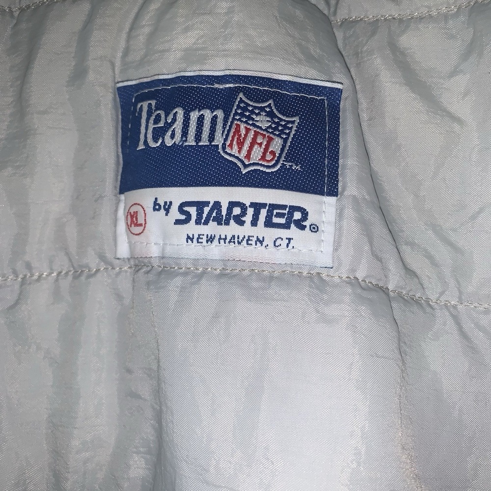 Dallas Cowboys‎ Vintage 90s Team NFL Starter Jacket Size XL New Haven CT EUC - Picture 10 of 14